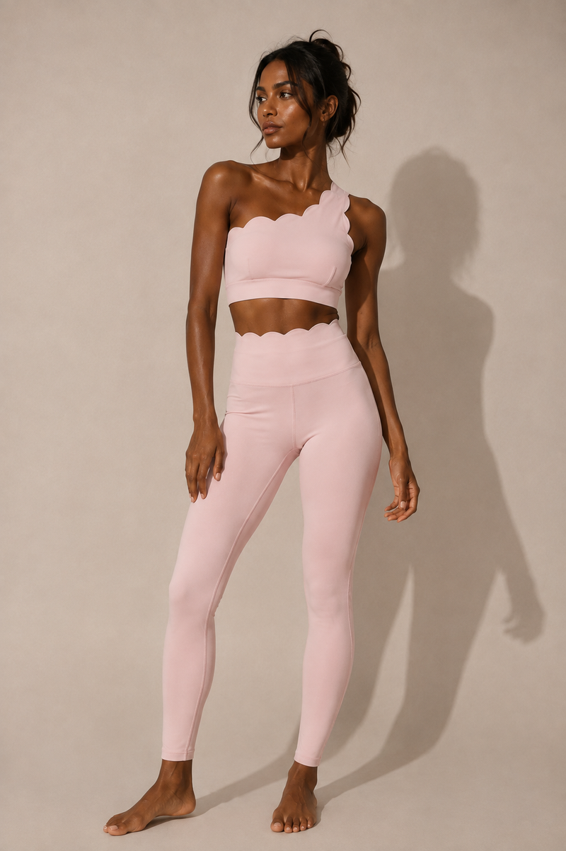 Top Pétala Nula Manga Rosa Ballet