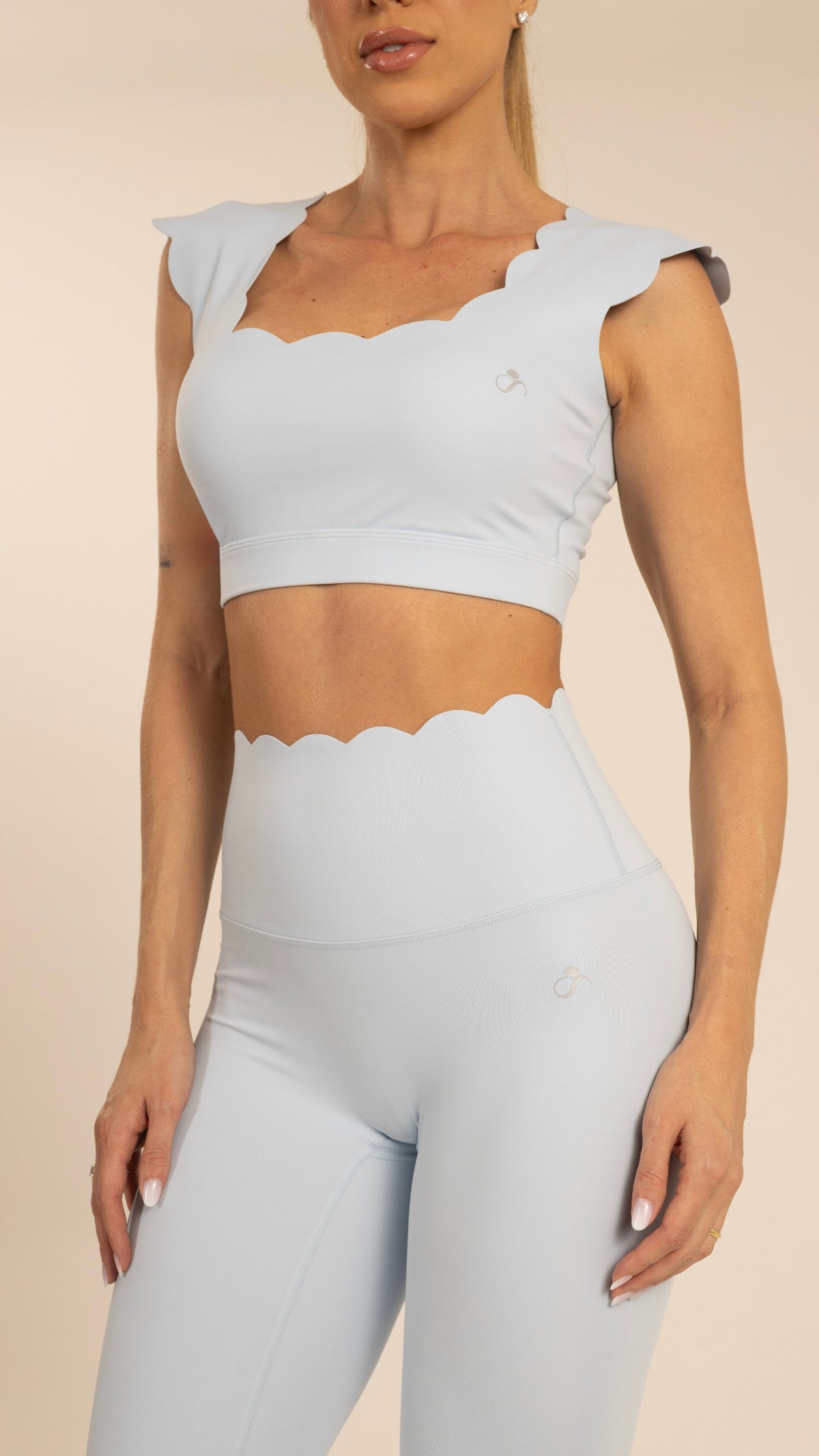 Legging Pétala Skinny Azul Candy