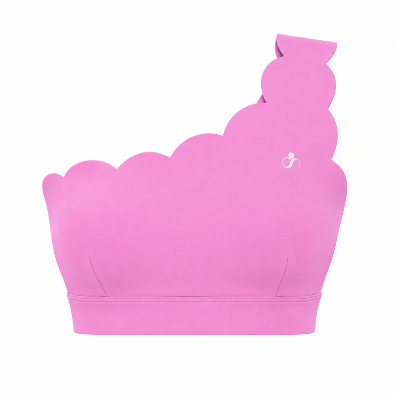 Top Pétala Nula Manga Rosa Pink