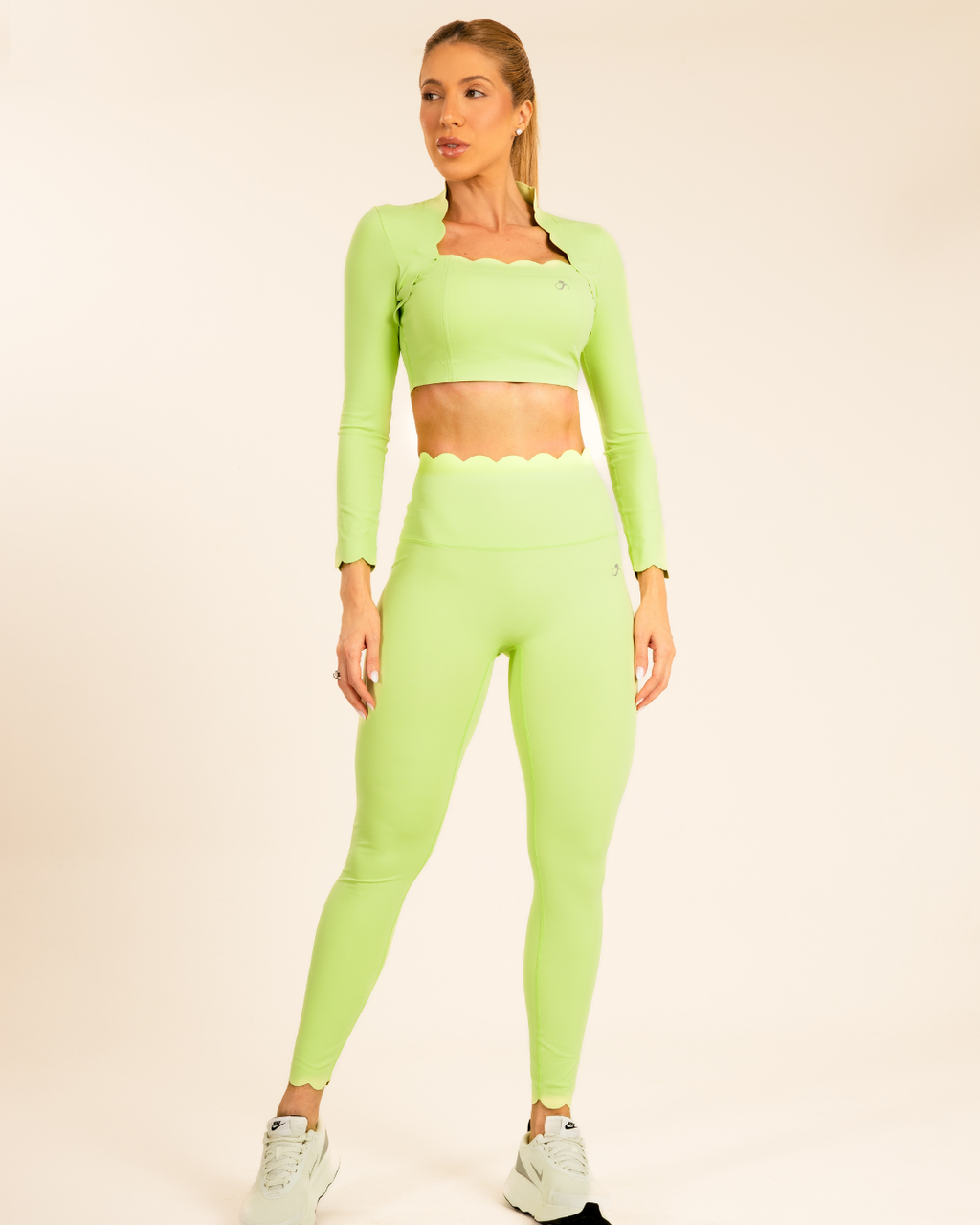 Legging Pétala Skinny Verde Pistache