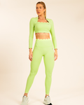 Legging Pétala Skinny Verde Pistache