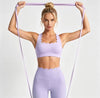 Top Pétala Purple Costas Trançadas