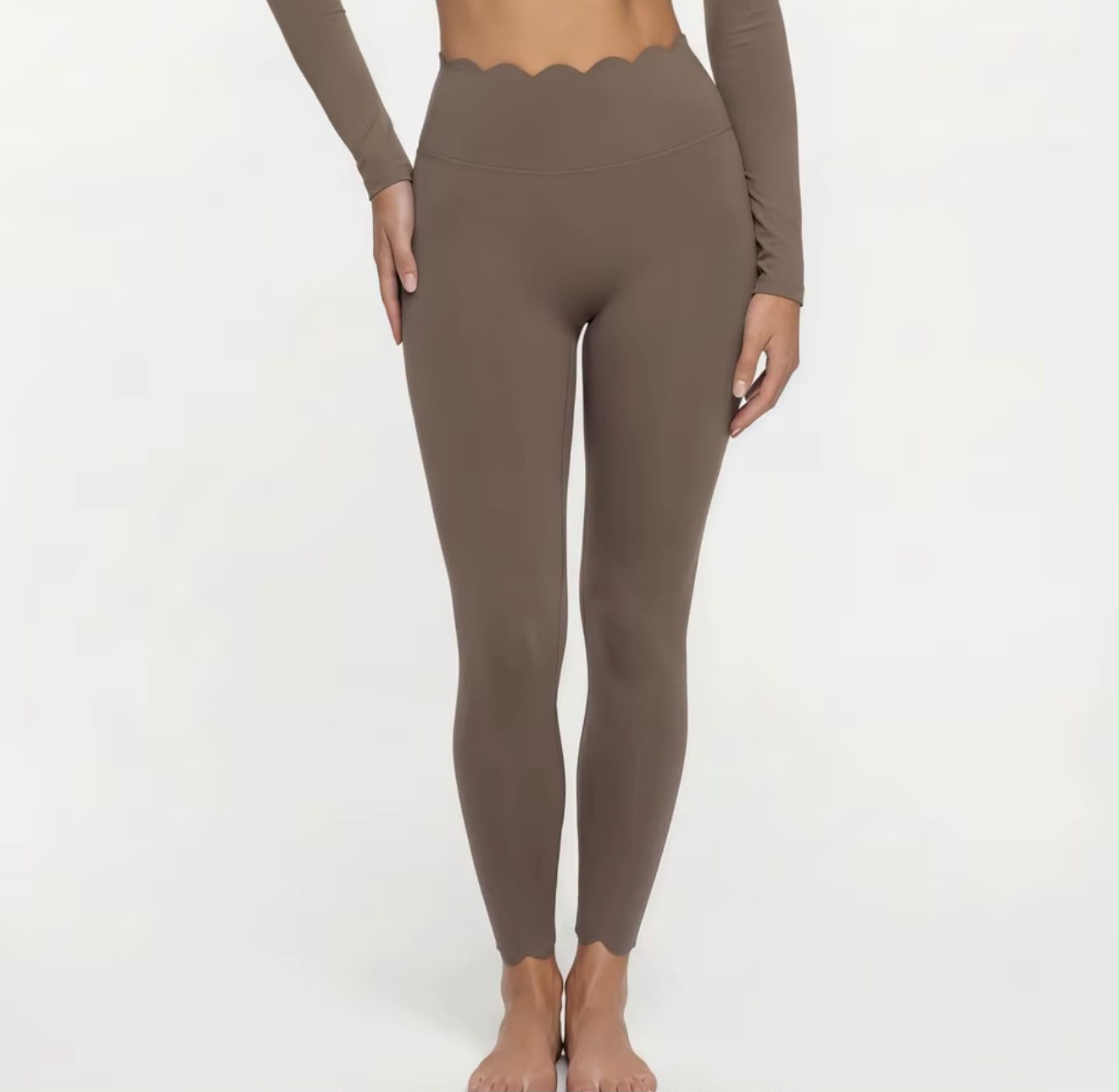 Legging Pétala Skinny Avelã