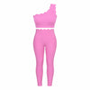 Top Pétala Nula Manga Rosa Pink
