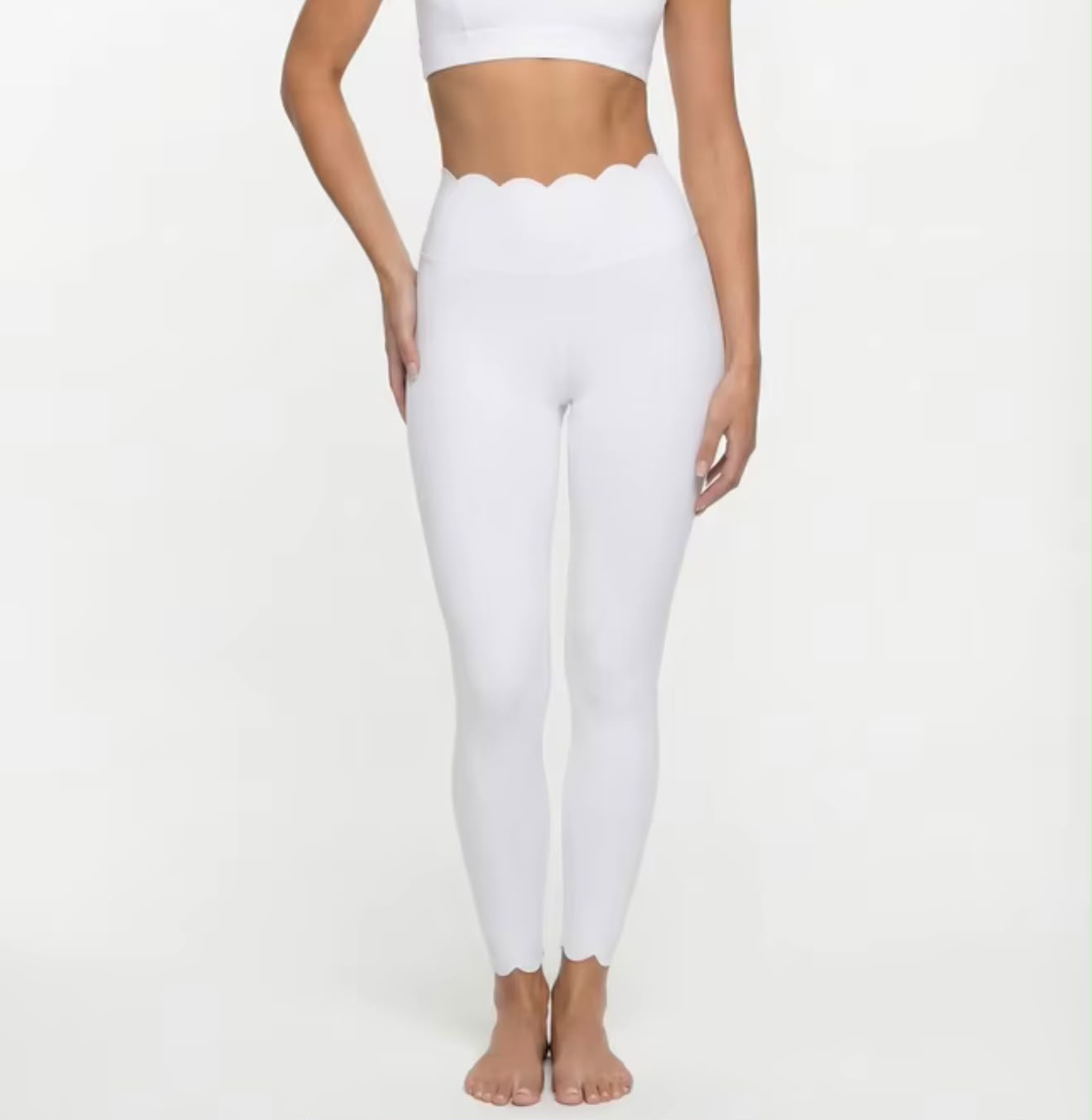 Legging Pétala Skinny Branco