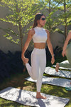 Legging Pétala Skinny Branco