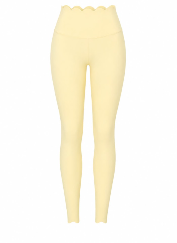 Legging Pétala Skinny Amarelo Candy