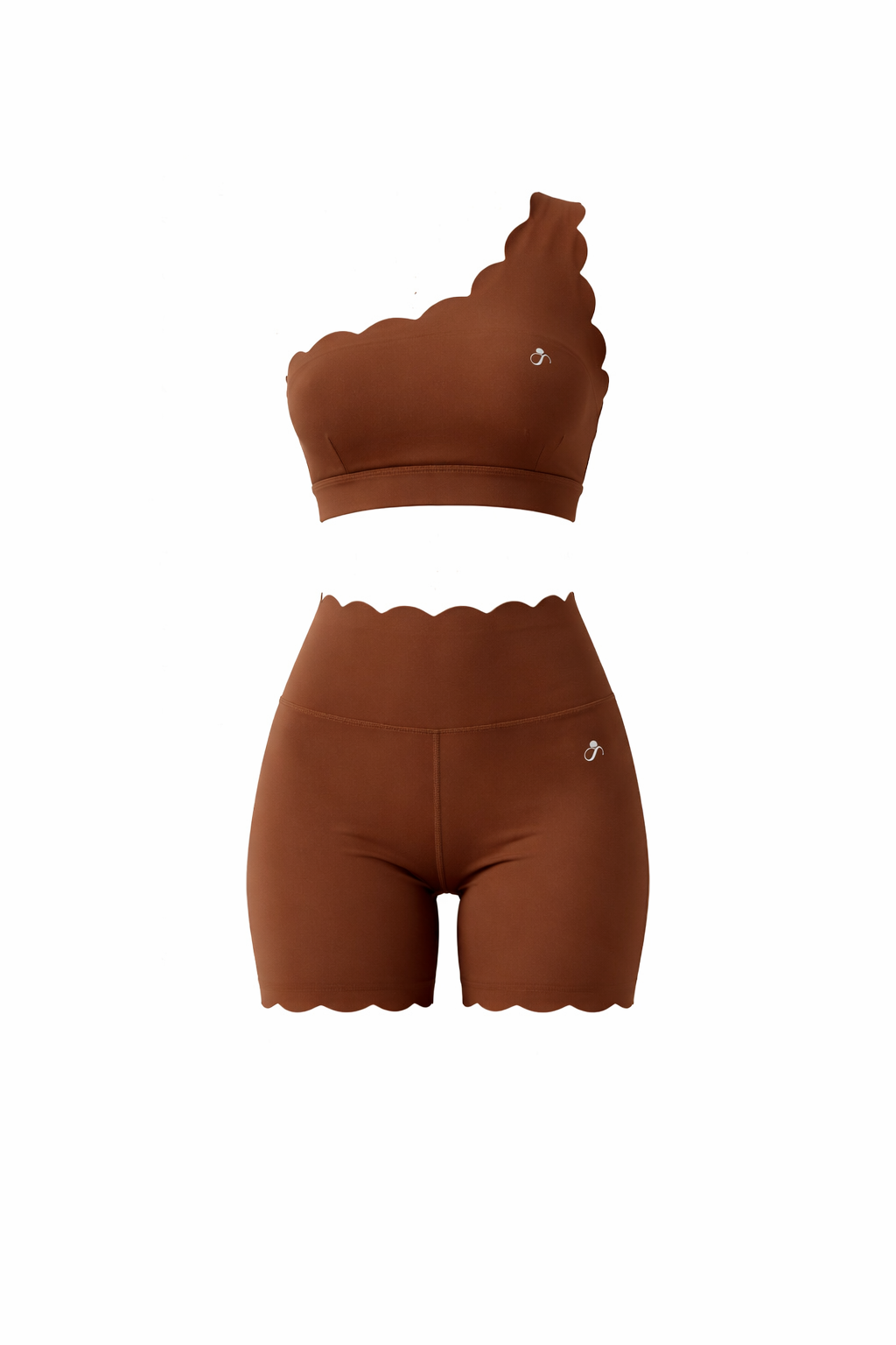 Short Pétala Marrom Mocha