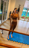 Legging Pétala Skinny Mocha