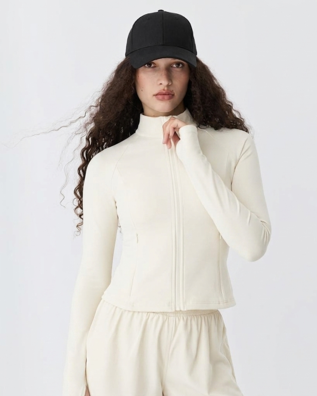 Jaqueta Slim Off-White