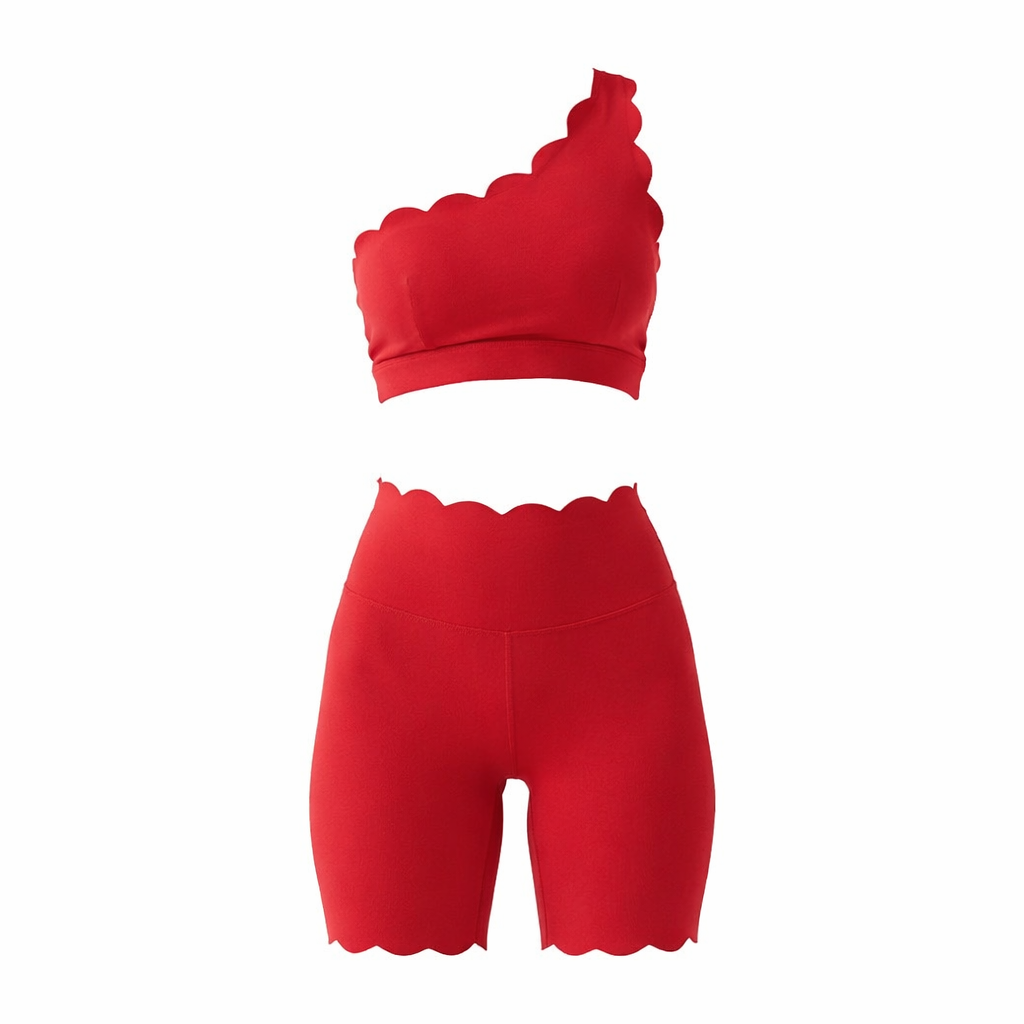 Short Petala Vermelho