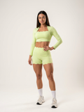 Short Petala Verde Pistache