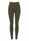 Legging Pétala Skinny Verde Musgo