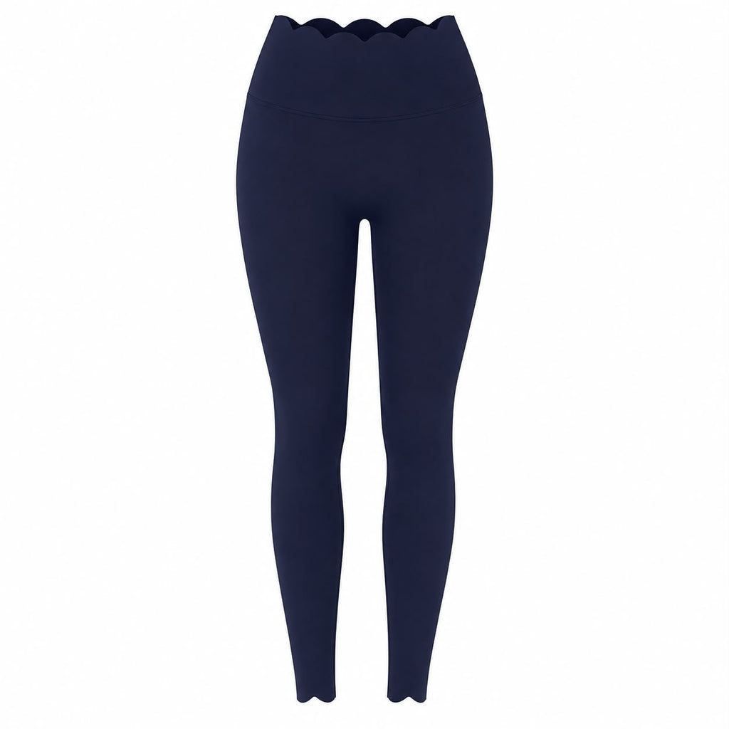 Conjunto Top Pétala Duplo — Azul Marinho