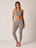 Legging Pétala Skinny Cinza