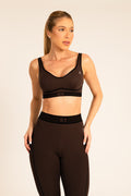 Conjunto Airlift Linea Marrom Dark Coffee