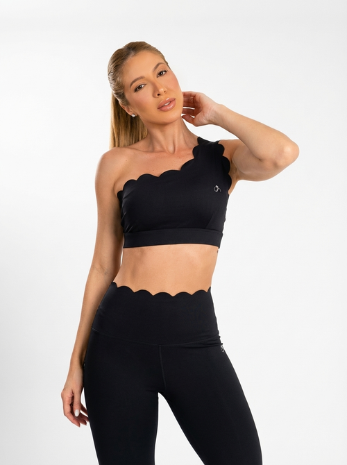 Top Pétala Nula Manga Preto