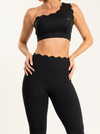 Legging Pétala Flare Preta